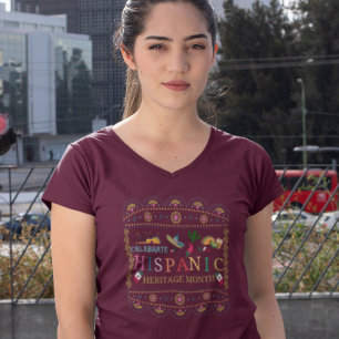 T-shirt Célébrer le Mois du patrimoine hispanique Design