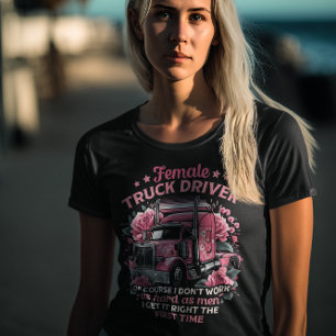 T-shirt Célébrer les camionneuses habilitées !
