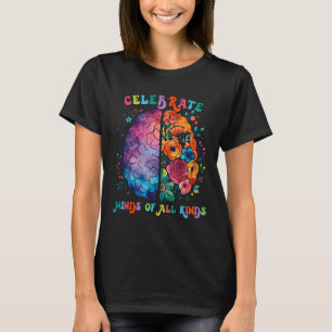 T-shirt Célébrer L'Esprit De Toutes Sortes Santé Mentale A
