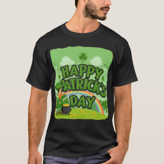 T-shirt Célébrer Patrick's Day Un voyage vert festif