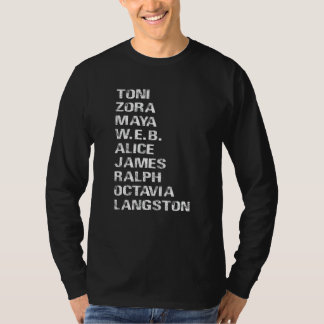 T-shirt Célèbres auteurs noirs du XXe siècle 1