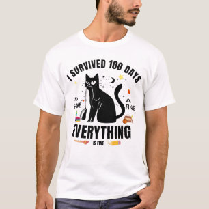 T-shirt Célébrez 100 jours en style avec notre 100ème Joye