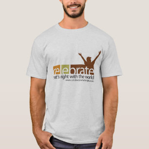 T-shirt Célébrez ce qui est tee - shirt droit
