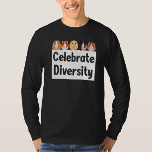 T-shirt Célébrez la diversité mignonne propriétaire de por
