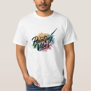T-shirt Célébrez l'art avec des dessins uniques de peintre