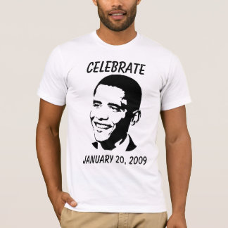 T-shirt Célébrez le jour d'inauguration du Président Obama