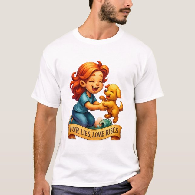 T-shirt Célébrez le lien entre les humains et les animaux  (Devant)
