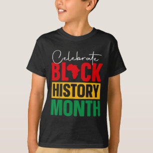 T-shirt Célébrez le Mois de l'histoire des Noirs African B