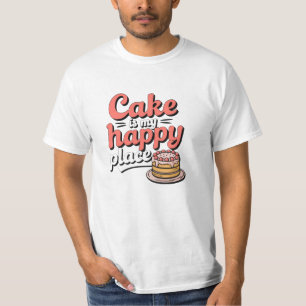 T-shirt Célébrez les desserts avec l'art du gâteau