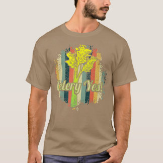 T-shirt Céleri Oui Drôle Gardener de légumes 338
