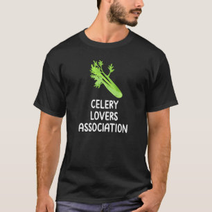 T-shirt Célery Association Ventilateur Club Manger Légumes
