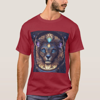 T-shirt "Celestial Feline Guardian"