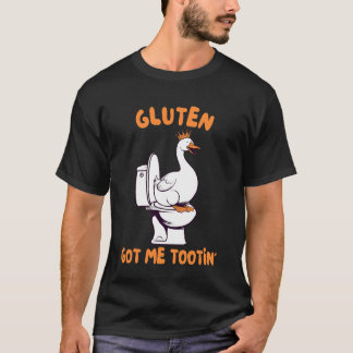 T-shirt Celiac Disease Gluten Free Silly Goose Gluten Got 