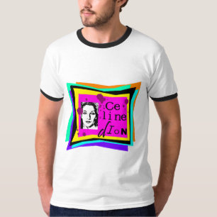 T-shirt Celine Dion - art pop