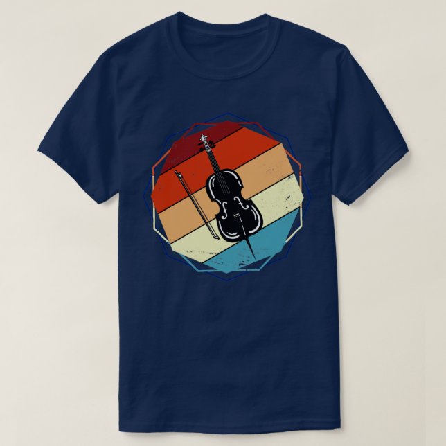 T-shirt Celliste Vintage Cello (Design devant)
