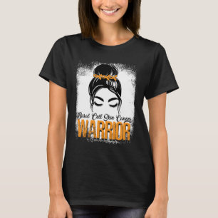 T-shirt Cellule basale Cancer de la peau guerrier Messy Bu