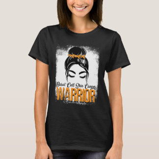 T-shirt Cellule basale Cancer de la peau guerrier Messy Bu