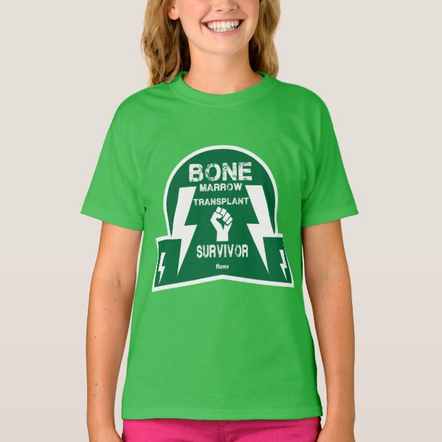 T-shirt Cellule souche de transplantation de la moelle oss (Devant)