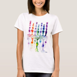 T-shirt Cellules cônes cellules tiges et neurone bipolair