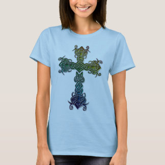 T-shirt Celtic De Colores Cross
