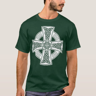 T-shirt Céltic High Cross Décorative Knotwork 13