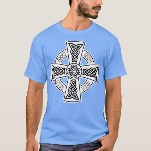 T-shirt Céltic High Cross Décorative Knotwork 16