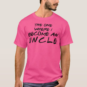 T-shirt Celui Où Je Deviens Oncle Grossesse Révèle