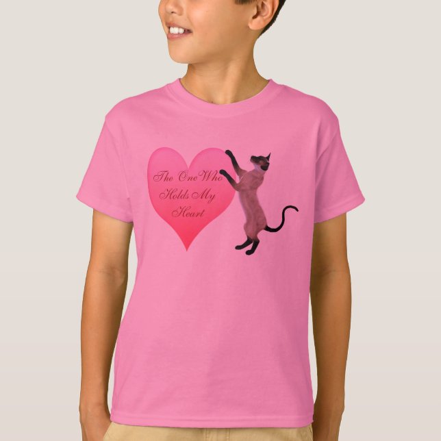 T-shirt Celui Qui Porte Ma Chemise Coeur (Devant)
