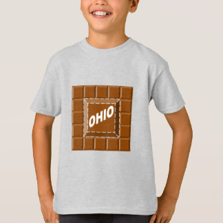 T-shirt cendre Enfants  CHOCOLAT  OHIO