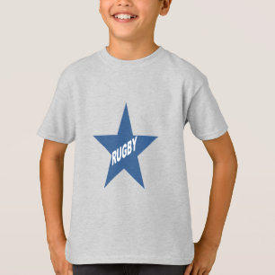 T-shirt cendre enfants  ETOILE RUGBY 