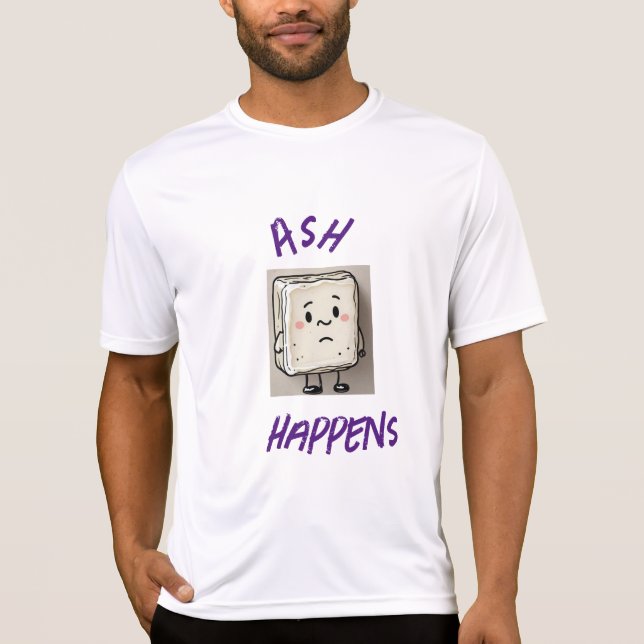 T-shirt Cendres Se Produit Deux Fois Plus Mignonne Et Drôl (Devant)