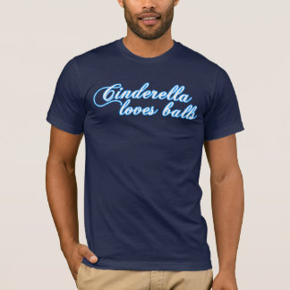 T-shirt Cendrillon aime des boules