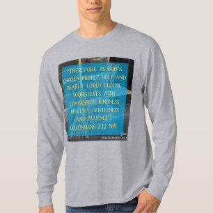 T-shirt Cendrillon Colossiens 3:12 Chemise à manches longu
