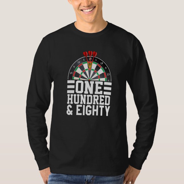 T-shirt Cent Et Quatre-Vingt 180 fléchettes (Devant)