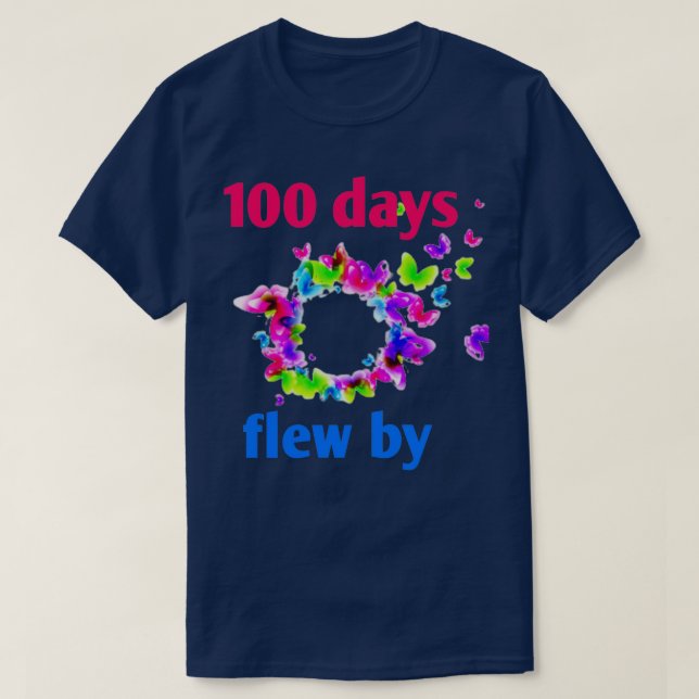 T-shirt Cent jours volés par des citations amusantes de l' (Design devant)
