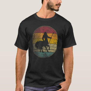 T-shirt Centaur Cheval Lecture Livre Rétro Endommagé