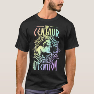 T-shirt Centaur D'Attention Histoire Pun Enseignant
