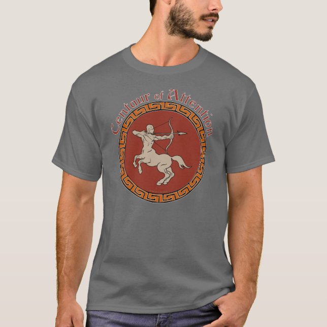 T-shirt Centaure de l'attention (Devant)