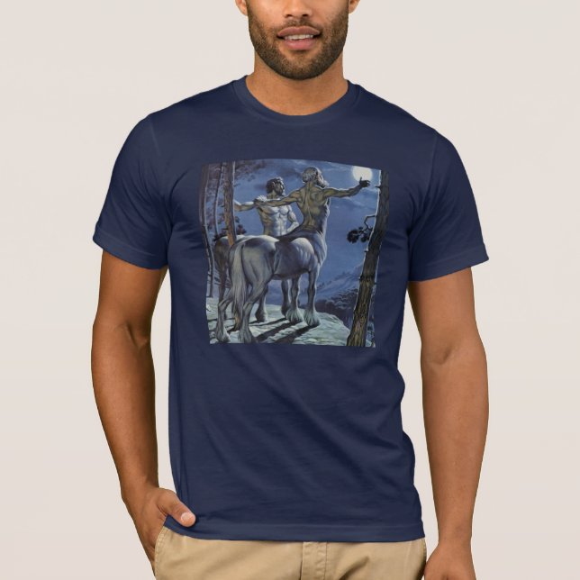 T-shirt Centaures (litho de couleur) (Devant)