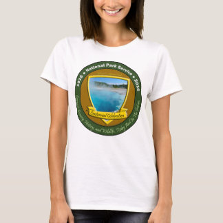 T-shirt centennal Yellowstone de parc national