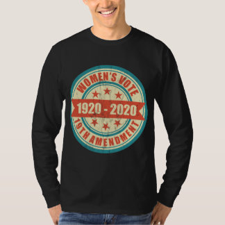 T-shirt Centennial du droit de vote des femmes