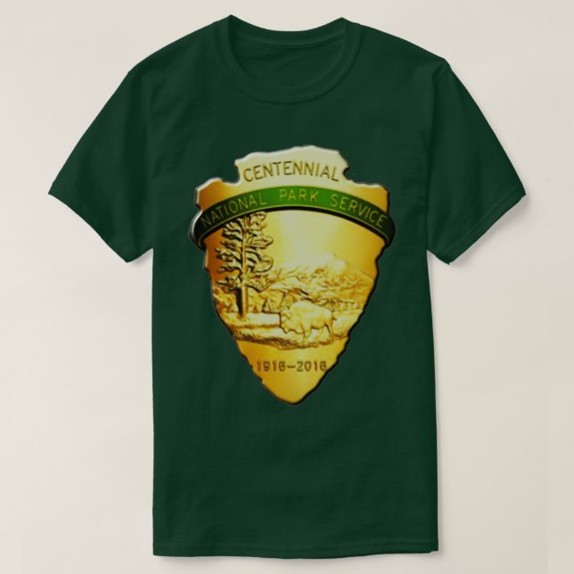 T-shirt Centennial du service du parc national (Design devant)