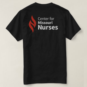 T-Shirt Center for Missouri Nurses Schwarz