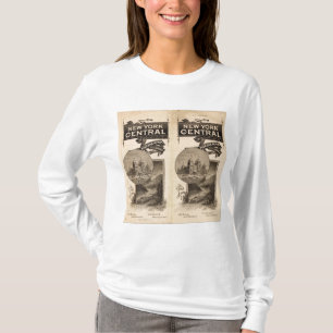 T-shirt Central de New York et chemin de fer du fleuve