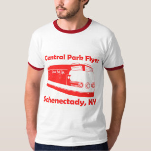 T-shirt Central Park Flyer train depuis Schenectady T-Shir