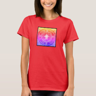 T-shirt Centre de l'univers en Wallace Idaho V2