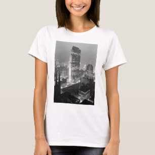T-shirt Centre et RCA de Rockefeller construisant New York