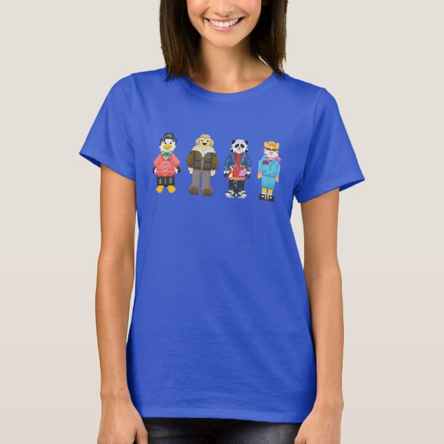 T-shirt Centres serveurs de pixel de Webkinz (Devant)