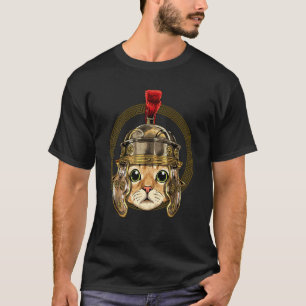 T-shirt Centurion Chat Kitty de Rome antique Animal romain