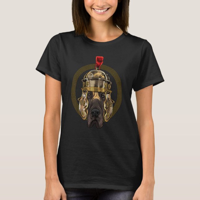T-shirt Centurion Great Dane Ancien Rome Empire romain Ani (Devant)
